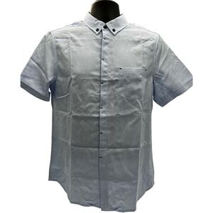 New PJ Paul Jones short sleeve casual button‎ down short sleeve  size Small